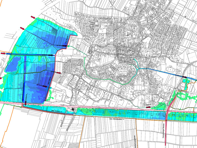 Hochwasserschutz Burgau