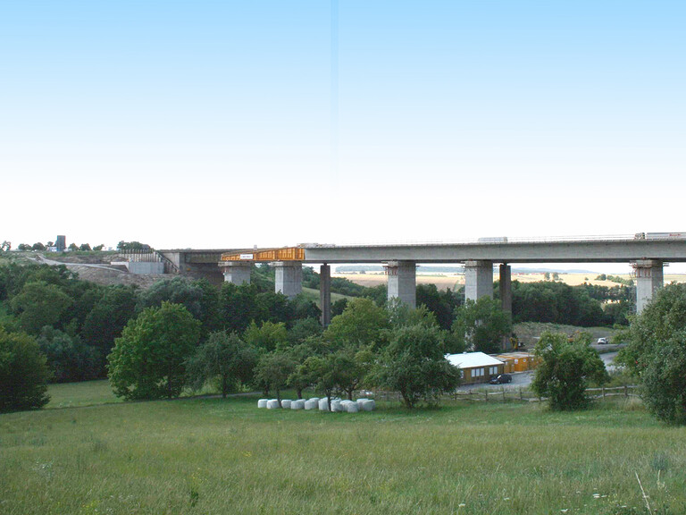 Erneuerung der Talbrücke Kürnach